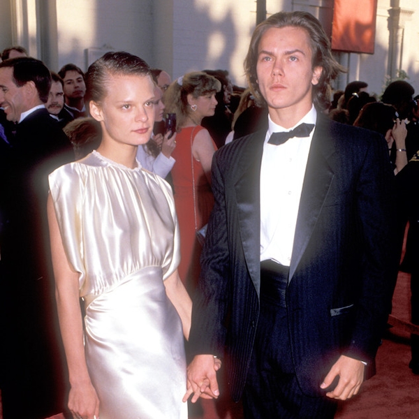 Martha Plimpton & River Phoenix from Throwback Couples at the Oscars E! News Martha Plimpton & River Phoenix from Throwback Couples at the Oscars E! News